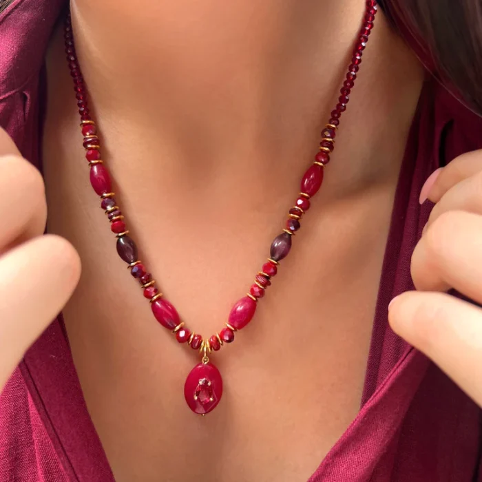 Jade Rubi Colar DMorais